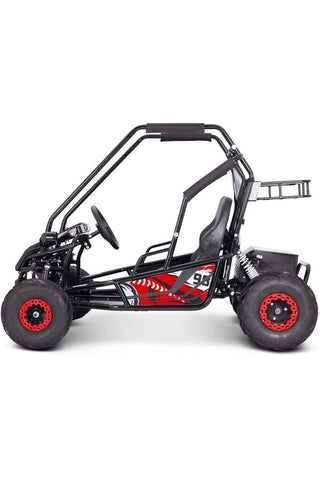 Image of MotoTec Mud Monster XL 60v 2000w Electric Go Kart Full Suspension Red