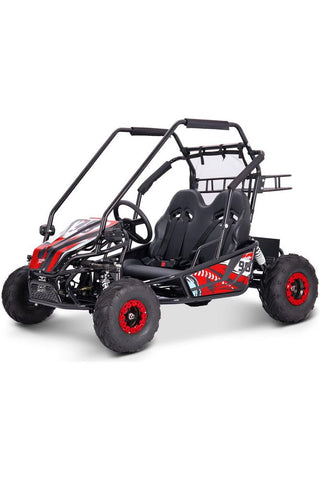 Image of MotoTec Mud Monster XL 60v 2000w Electric Go Kart Full Suspension Red