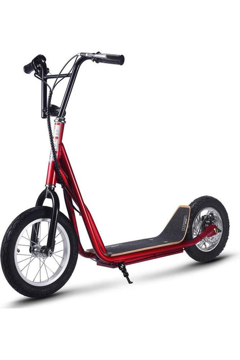 MotoTec Groove 36v 350w Big Wheel Lithium Electric Scooter Red