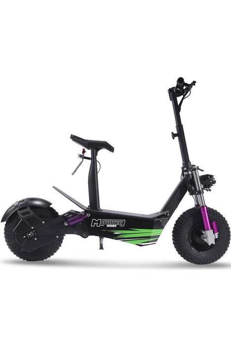 MotoTec Mars 48v 2500w Electric Scooter Black