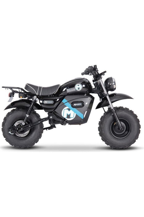 MotoTec 60v 1500w Electric Powered Mini Bike Lithium Black