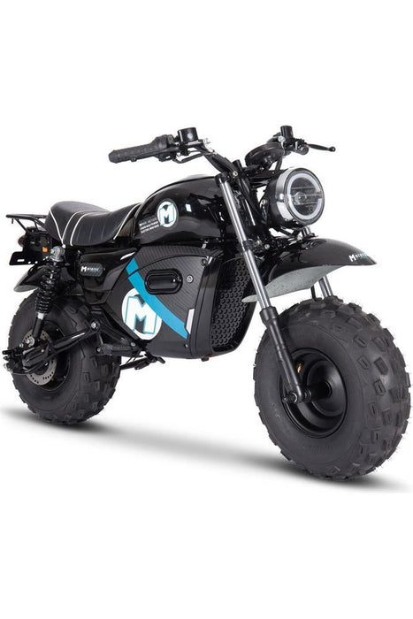 MotoTec 60v 1500w Electric Powered Mini Bike Lithium Black