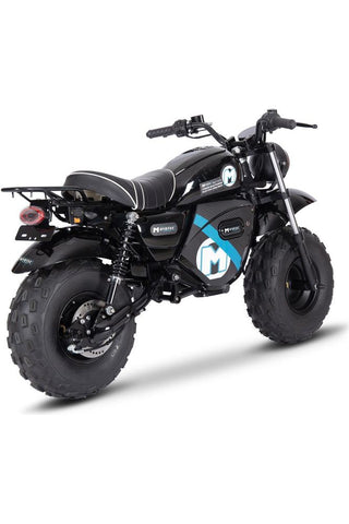 Image of MotoTec 60v 1500w Electric Powered Mini Bike Lithium Black