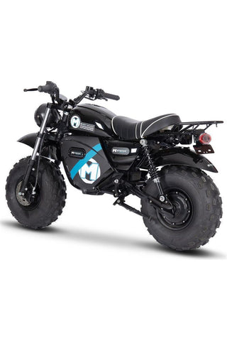 Image of MotoTec 60v 1500w Electric Powered Mini Bike Lithium Black