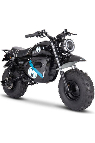 Image of MotoTec 60v 1500w Electric Powered Mini Bike Lithium Black