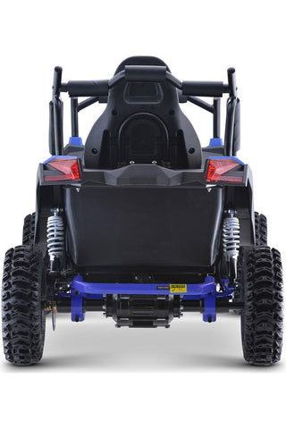 Image of MotoTec Raider Kids UTV 48v 1200w Full Suspension Blue