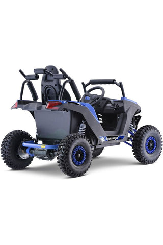 Image of MotoTec Raider Kids UTV 48v 1200w Full Suspension Blue