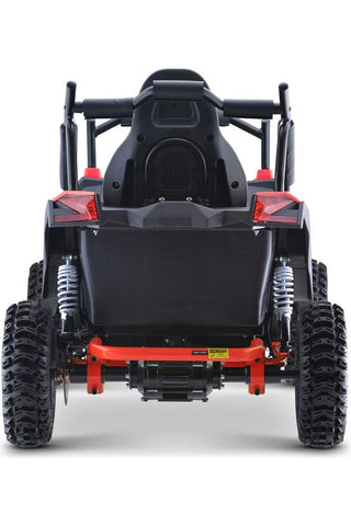 Image of MotoTec Raider Kids UTV 48v 1200w Full Suspension Red