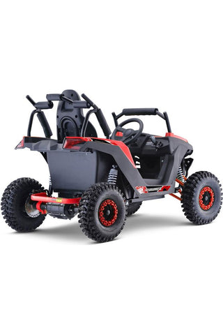 Image of MotoTec Raider Kids UTV 48v 1200w Full Suspension Red