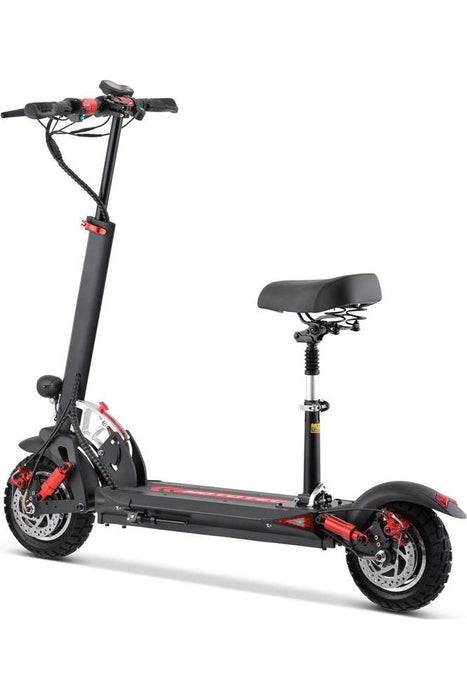 MotoTec Thor 60v 2400w Lithium Electric Scooter Black