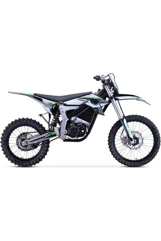 Image of MotoTec Venom 72v 12000w Electric Dirt Bike White