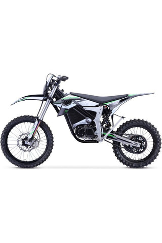 Image of MotoTec Venom 72v 12000w Electric Dirt Bike White