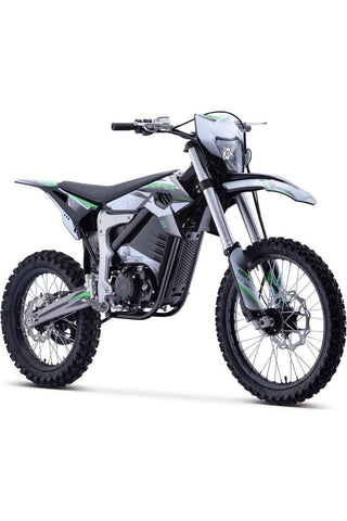 Image of MotoTec Venom 72v 12000w Electric Dirt Bike White