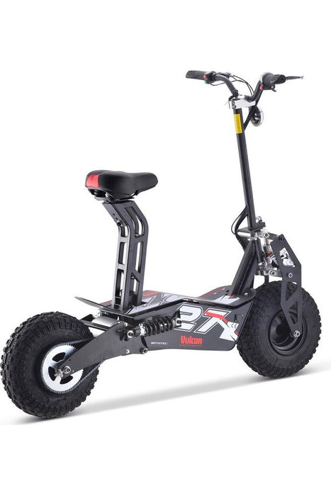 MotoTec Vulcan 48v 1600w Electric Scooter Black