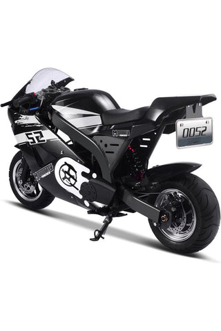 Image of MotoTec 1000w 48v Electric Superbike Black