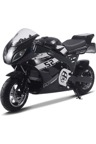 Image of MotoTec 1000w 48v Electric Superbike Black