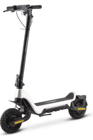 MotoTec Fury 1000W 48V Lithium Electric Scooter, Silver