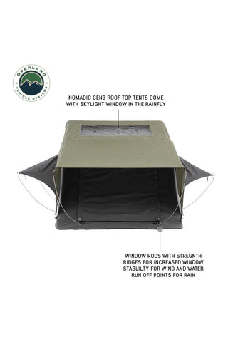 Image of Overland Vehicle Systems Nomadic 2 Standard Overlanding Rooftop Tent