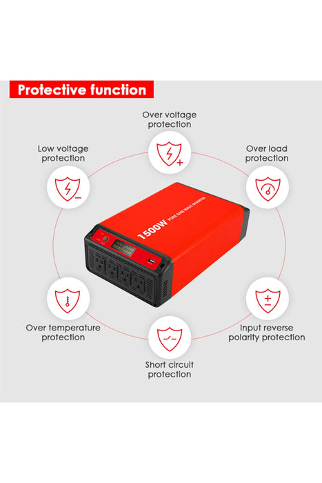 ACOPOWER Deep Cycle GEL Battery Mono Solar Power Complete System with Battery and Inverter for RV Boat 12V Off Grid Kit