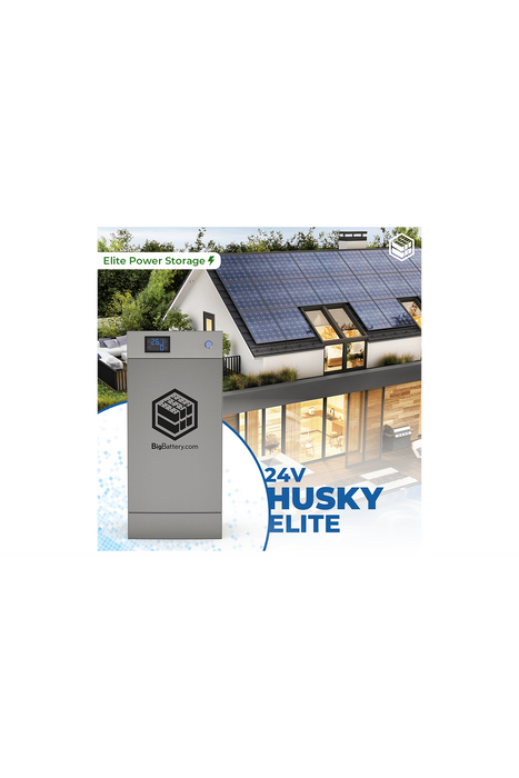 Big Battery 24V 2x HUSKY ELITE – LiFePO4 –456Ah – 12kWh