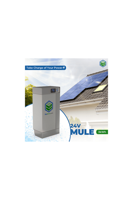 Big Battery 24V 4x MULE – LiFePO4 – 480Ah –12kWh