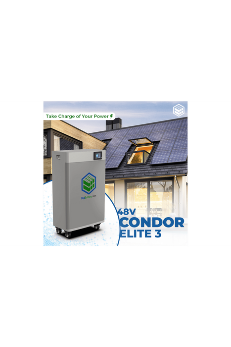 Big Battery 48V 3x Condor Elite 3 - LiFePO4 - 693Ah - 35.4kWh