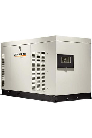 Image of Generac Protector Series 30kW Natural Gas or Propane Standby Generator Single Phase | RG03015ANAX