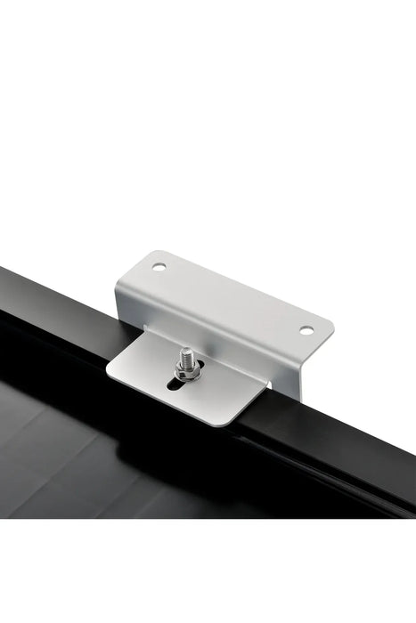 Rich Solar Mounting Hardware Z Brackets With Screws - Set of 4