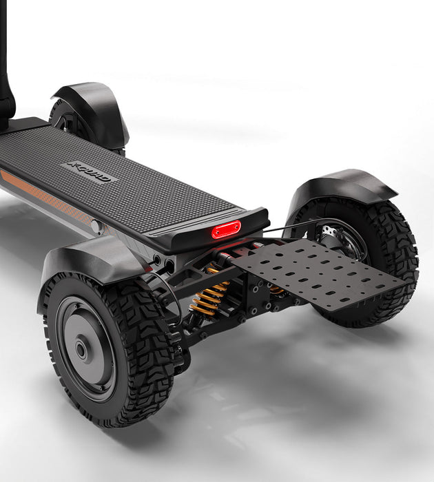 CycleBoard X-Quad 3000 Rear Bracket &amp; Cargo Basket Combo