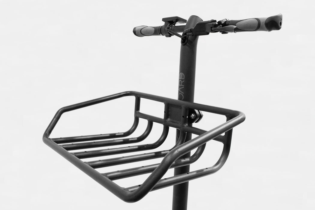 CycleBoard Front Cargo Rack (Matte Black, All Models)