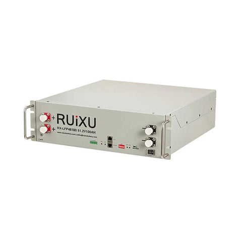 Image of RUIXU RX-LFP48100 | 19" Rack Mounted 3U Module | UL1973 Certified | UL9540 pending