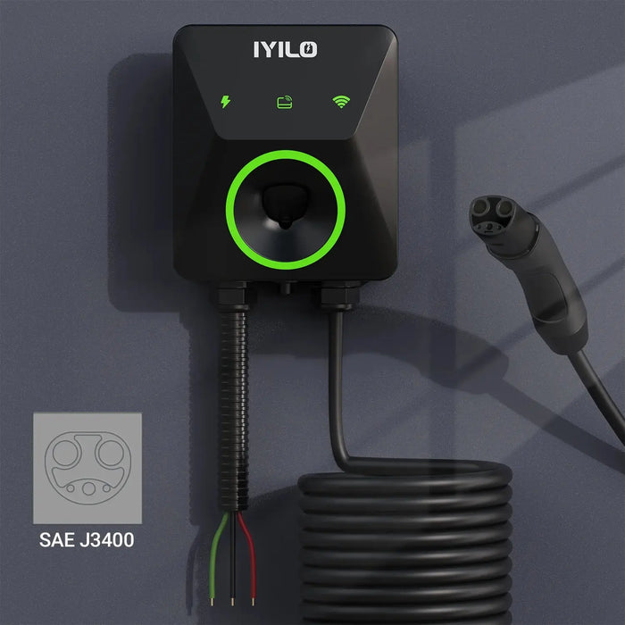 IYILO Level 2 EV Charger NACS (J3400) Hardwired 48A