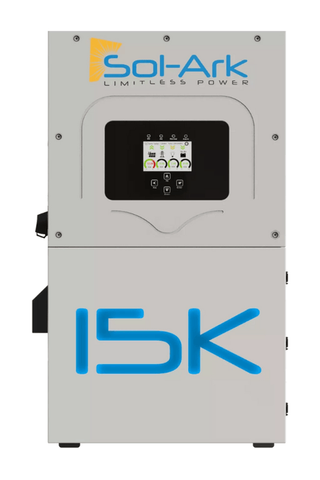 Image of Sol-Ark 15K 120/240/208V 48V [All-In-One] Pre-Wired Hybrid Solar Inverter | 10-Year Warranty