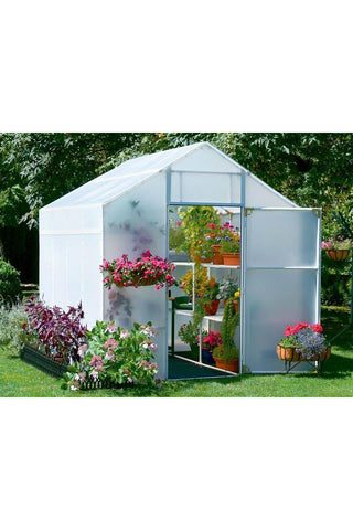 Image of Solexx 8ft x 8ft Garden Master Greenhouse G-508