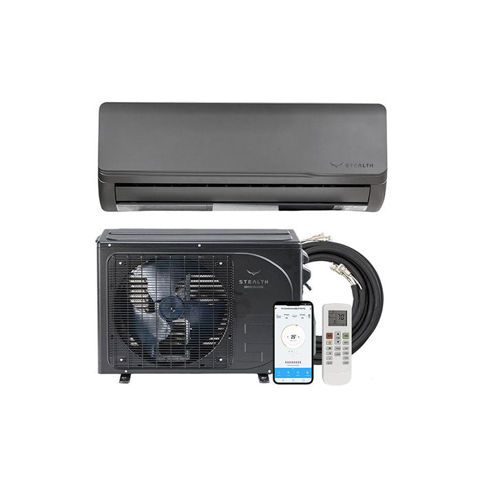 Stealth 12,000 BTU 22.5 SEER Single Zone Wall Mount Mini Split System