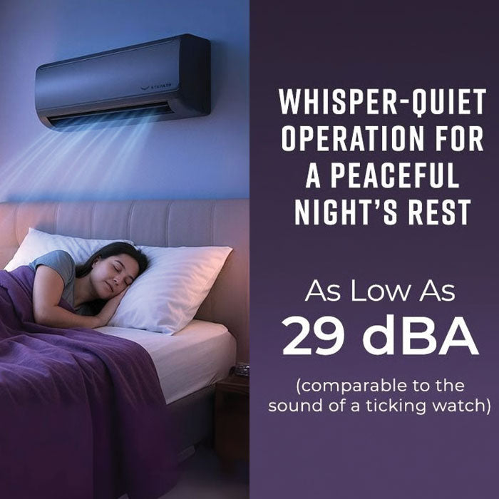 Stealth 12,000 BTU 22.5 SEER Single Zone Wall Mount Mini Split System