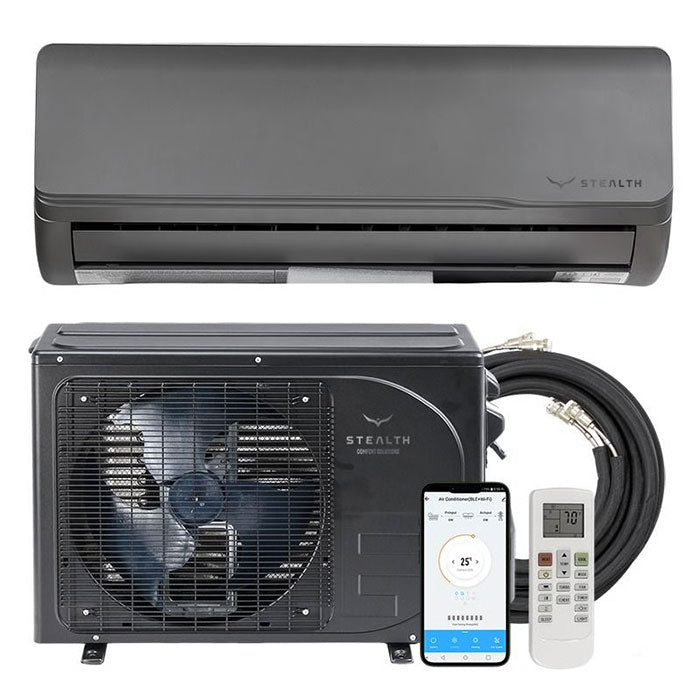 Stealth 24,000 BTU 21 SEER Single Zone Wall Mount Mini Split System