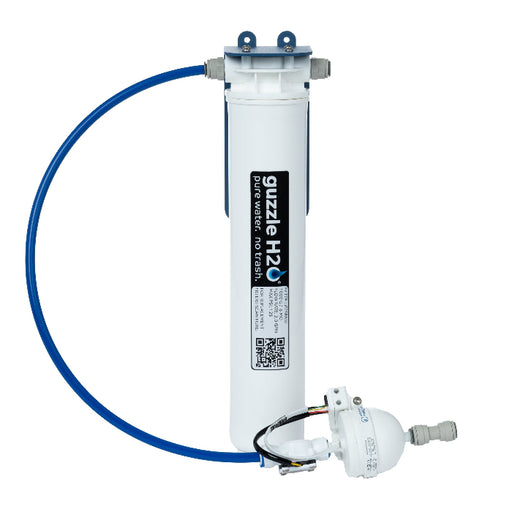 Guzzle H2O Stealth Flex Twist Built-In Water Filtration & Purification System