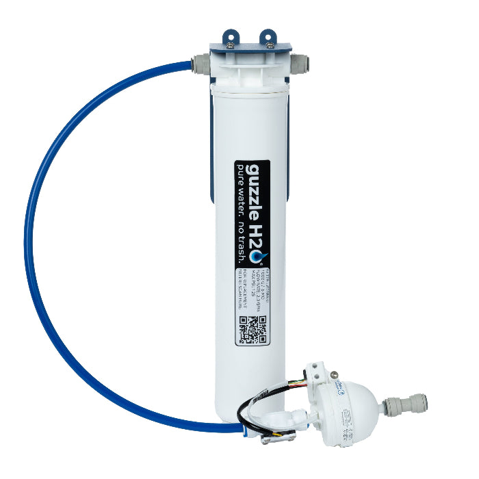 Guzzle H2O Stealth Flex Twist Built-In Water Filtration & Purification System