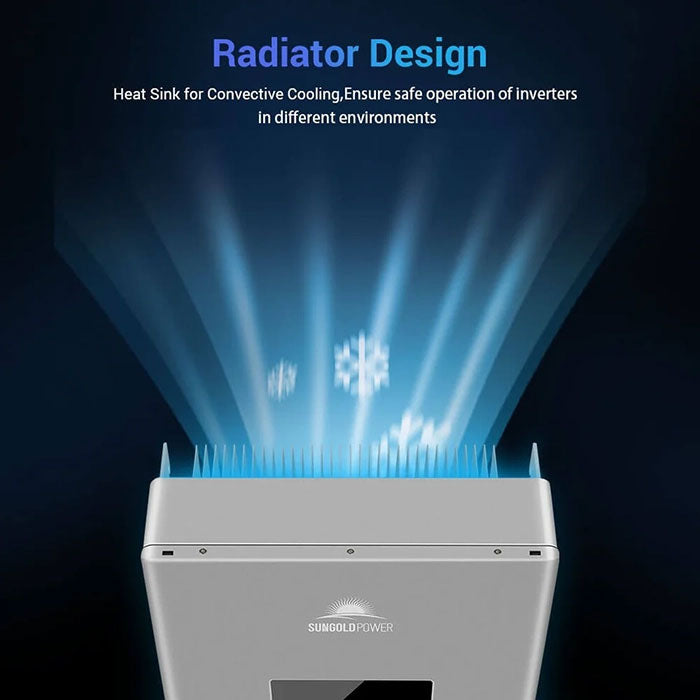 SunGoldPower 11.4KW Hybrid Split Phase Inverter w/ APS Transmitter