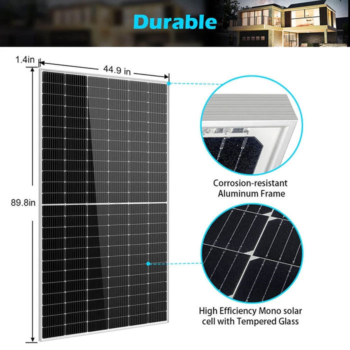 SunGoldPower 550W Mono PERC Solar Panel Full Pallet (32 PANELS)