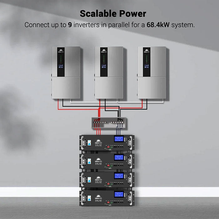 SunGoldPower 7.6KW 48V Split Phase Hybrid Inverter