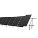 SunGoldPower Modular & Expandable Ground Mount Brackets for 2× 400W–590W Solar Panels