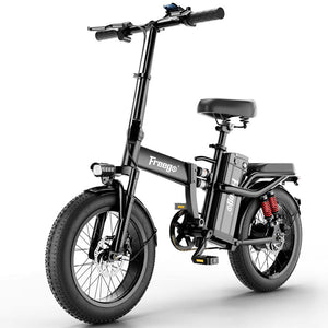 Freego T1 Foldable Electric Bike 20AH Battery with 16