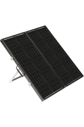 Zamp Solar Legacy Series Black 90 Watt Portable Regulated Solar Kit (Charge Controller Included)