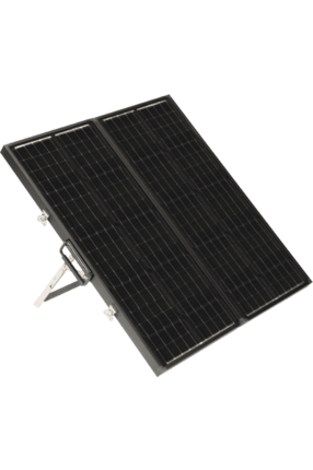 Image of Zamp Solar Legacy Series Black 90 Watt Portable Regulated Solar Kit (Charge Controller Included)
