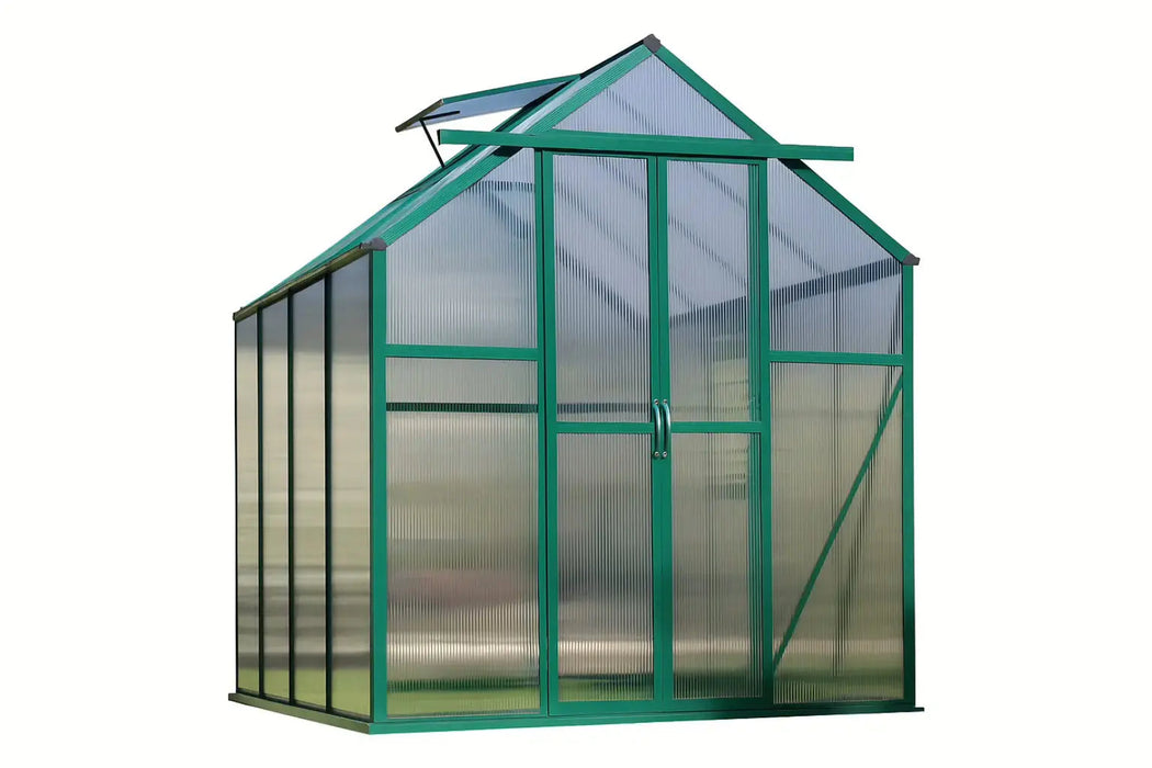 Grandio Element 6x8 greenhouse in garden