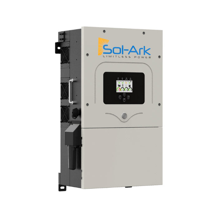 Sol-Ark 12K 120/240/208V 48V Hybrid All-In-One Stackable Solar Inverte ...