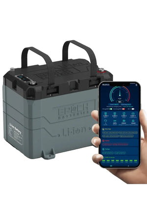 Epoch Batteries 24V 100Ah | Heated & Bluetooth | LiFePO4 Battery