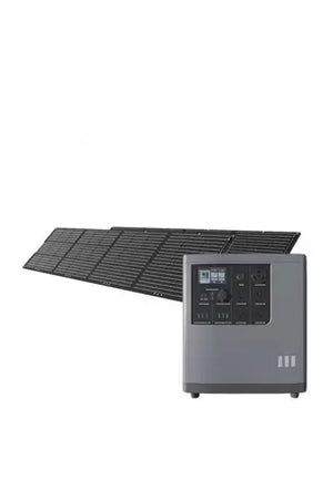 Mango Power E Portable Power Station & 2 x 200W Solar Panels